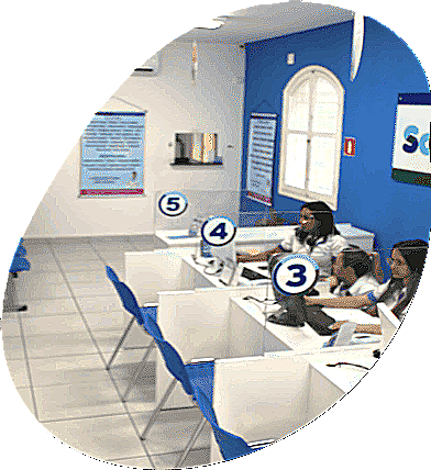 Imagem real do atendimento da Solumedi agendamentos e de consultas e exames saúde São José dos campos SJC no fundo a maquina de cafezinho e ao lado direito a baqueta na parede de onde efetuamos o pagamento das consulta ou exames, apenas pelo que usamos.